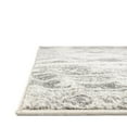 thumbnail image 6 of Unique Loom Lennon Collection Area Rug - Zal (5' 3" Square Ivory and Gray), 6 of 7