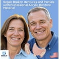 thumbnail image 2 of PERK Denture Repair Kit with 28 Denture Teeth, 2 of 8