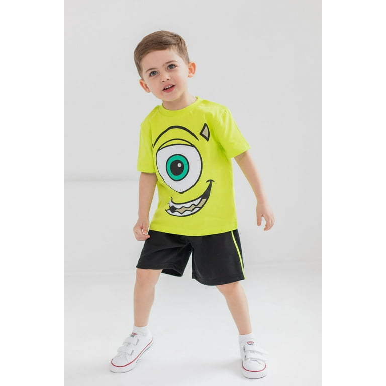 Disney Pixar Monsters Inc. Mike Toddler Boys Movie Apparel