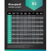 Riedell R3 Black Quad Speed Skates