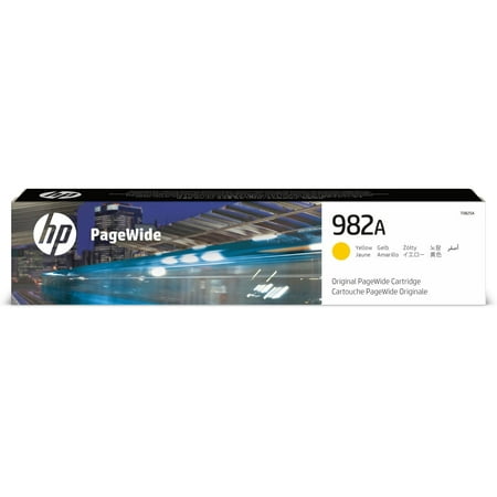 UPC: 0190781050070 | HP 982A Yellow Original PageWide Cartridge  ~8 000 pages  T0B25A