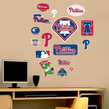 Phillies Fathead Jr. Logo Sheet