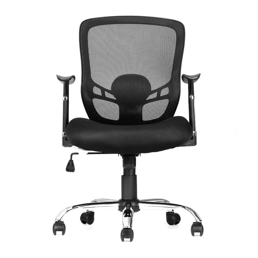 Black Moustache® Designed Adjustable Mid-Back Mesh Office Chair 