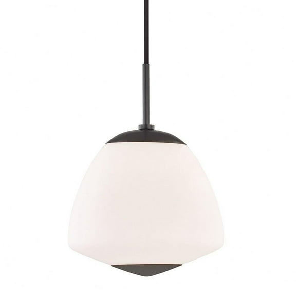 -1-Light Large Pendant in Style-10 inches Wide By 13.75 inches High-Old Bronze Finish Bailey Street Home 735-Bel-3321942