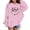 F102-Pink, variant on FYDUU Graphic Hoodies for Girls Fall Winter Hoodie Pullover Long Sleeve Hoody Sweatshirt Soft Kids Pullover Tops Cute Clothes 3-4 Years