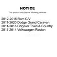 thumbnail image 2 of TOR Front Suspension Control Arm and Ball Joint Assembly Steering Tie Rod End Stabilizer Bar Link Kit (8Pc) for Car Dodge Grand Caravan Chrysler Town & Country Ram C/V Volkswagen Routan - KTR-100424, 2 of 2
