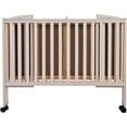 Dream On Me 2in1 Folding FullSize Crib, French White