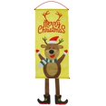 thumbnail image 1 of Christmas Santa Elk Tree Snowman Door Window Banner Flag Hanging Decor_l, 1 of 1