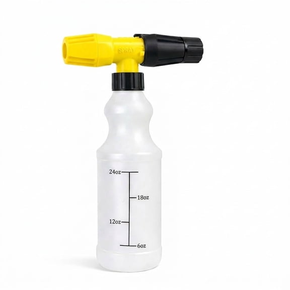 CarCarez Garden Hose Foam Sprayer with 32 oz Bottle, Adjustable Car Wash Foam Nozzle