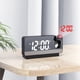 thumbnail image 3 of Reloj Despertador de ProyeccióN Digital LED Reloj Despertador ElectróNico con Proyector de Tiempo de ProyeccióN Dormitorio Reloj de Cabecera Negro, 3 of 8