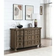 thumbnail image 3 of Coaster Emmett 9-drawer Traditional Rectangular Wood Dresser in Walnut, 3 of 10