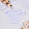thumbnail image 2 of Besolor Women's Seamless Underwear Ribbed Stretch Mid Rise Lace No Show Panties Ladies Soft Breathable Briefs, 2 of 6