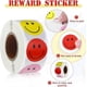 thumbnail image 5 of 1500 Pieces Happy Smile Face Sticker Small Happy Face Stickers Mini Motivational Stickers Colorful Incentive Stickers Behavior Chart Stickers for Stud, 5 of 5