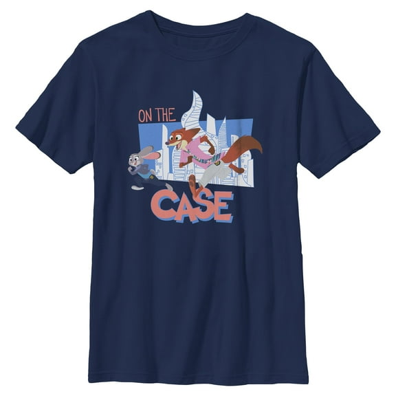 Boys Zootopia 2 Nick and Judy On the Case T Shirt
