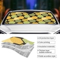 thumbnail image 5 of Disketp Windshield Sun Shade, Car Sun Shade For Front Window Bee Honey Sunshades Sun Visor Protector Blocks Uv Rays Foldable, 5 of 9