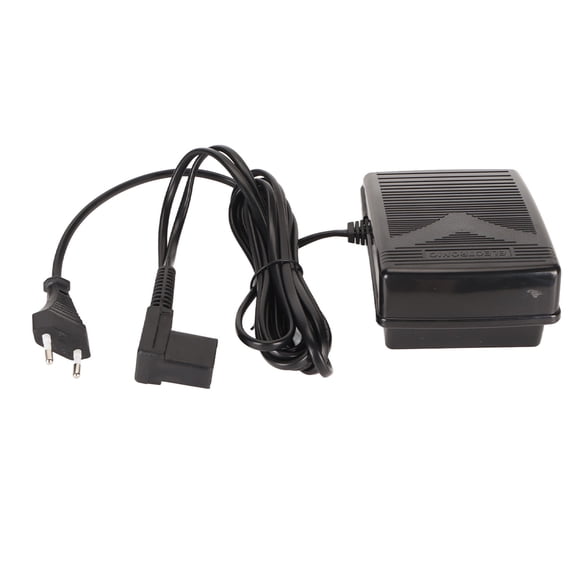 M Buder Pedal de Control de Pie con Cable de Alimentación para Máquina de Coser 220V Enchufe EU