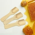thumbnail image 3 of kiskick Wooden Spoon - Eco-Friendly Reusable Wood Small Bath Salt Spoon - Natural Household Tool, 3 of 8