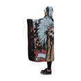 thumbnail image 1 of HATIART Hooded Blanket Skull Throw Blanket 50x60 inch, 1 of 3