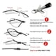 thumbnail image 4 of Toystoory Herramienta de nudo rápido 3 en 1 cortapelos de pesca con mosca pinza de pesca atar Zinger Retractor suministros de pesca al aire Pescar, 4 of 6