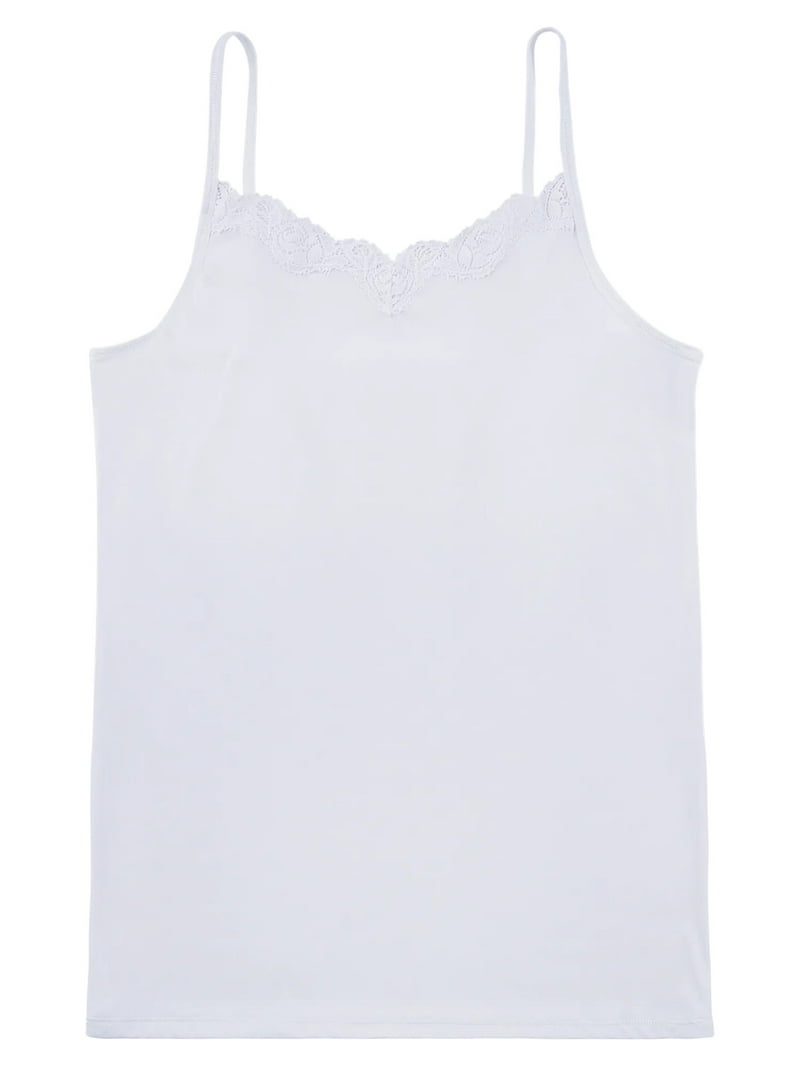 Vanity Fair Radiant Women's Lace Cami - Microfiber, Nylon, Spandex