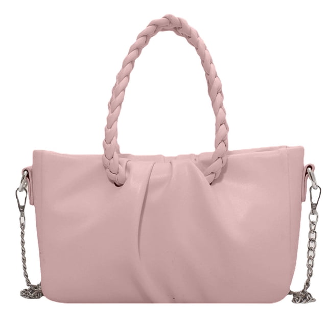 Nuevo bolso de mensajero de PU de moda, bolso de hombro de moda de verano para citas, bolso plisado para las axilas