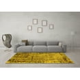 thumbnail image 3 of Ahgly Company Indoor Rectangle Oriental Yellow Industrial Area Rugs, 5' x 7', 3 of 4