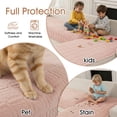 thumbnail image 4 of Eurhowing L Shaped Couch Cover 2Pcs, Non-Slip Velvet Sofa Slipcover for Pets & Kids, Sectional Sofa Furniture Protector for Living Room, L, Beige, 4 of 12
