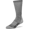 thumbnail image 2 of FUN TOES Merino Wool Hiking Socks for Men – Thermal, Cushioned, Crew Length – 6 Pairs, 2 of 4