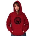 thumbnail image 4 of Koi Fish Ying Yang Balance Symbolic Hoodie Sweatshirt Women Men Brisco Brands 3X, 4 of 6