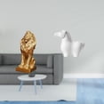 thumbnail image 2 of Figura de león,Estante con estatua de león para escritorio,oficina,decoración del hogar,Figura decorativa de león coleccionable de escritorio,Estatua del caballo,Estatua de caballo para, 2 of 8