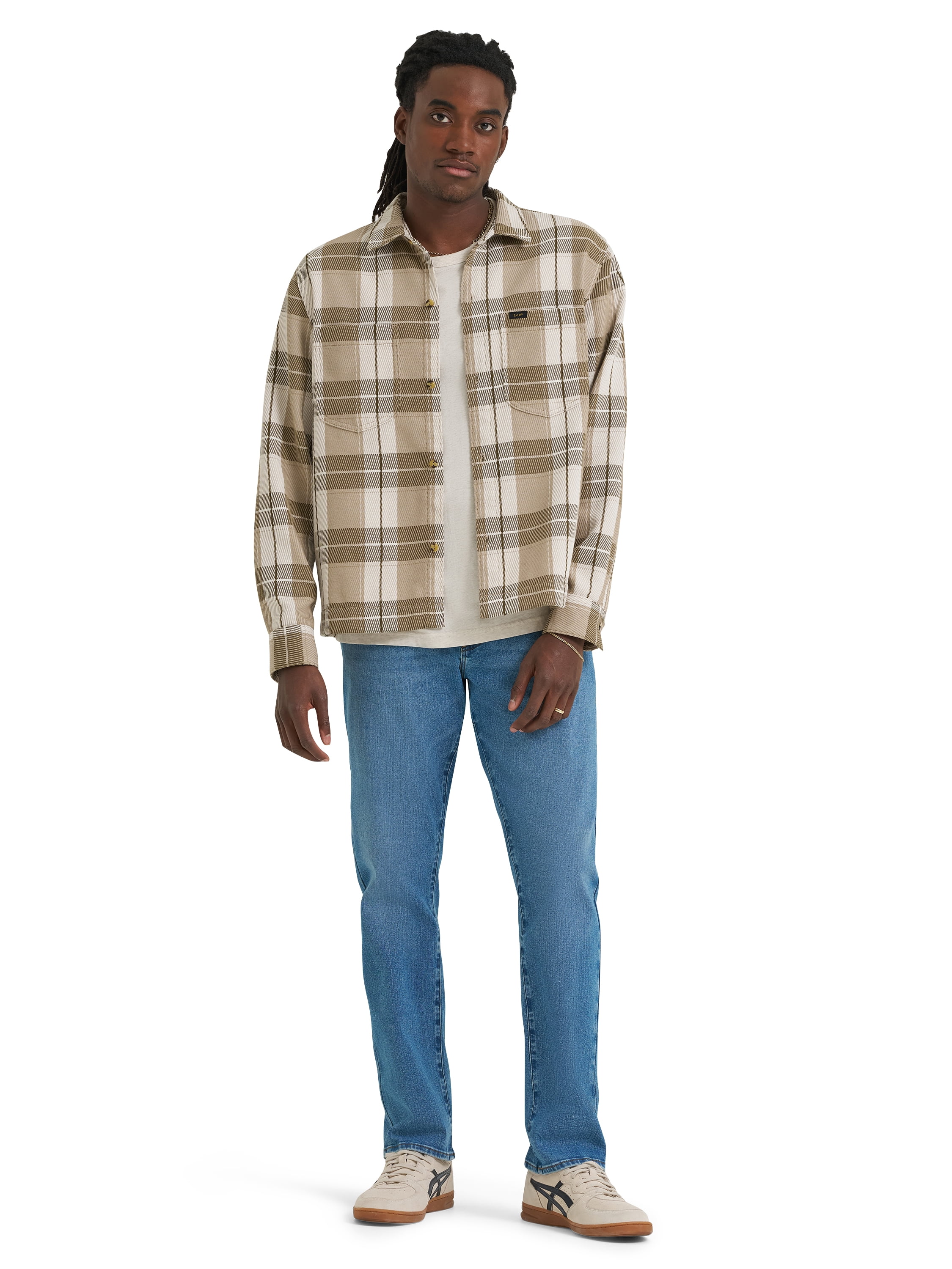 Lee® Men's Five Pocket Relaxed Taper Denim Jeans