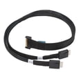 thumbnail image 2 of 8i A Oculink SFF 8611 4i Cable, Alta Velocidad DE 19.7 Pulgadas PCIe 5.0 x8 A 2 SFF 8611 Compacto de Cable Para servidor para el Centro de datos, 2 of 7