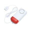 thumbnail image 1 of eccomum 433MHz Wireless Water Leakage Sensor Standalone Water Leaks Intrusion Detector Support Local Alarm Alert Water Level Overflow Alarm for Home House Alarm System, 1 of 7