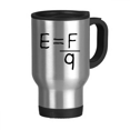 thumbnail image 1 of Formule Intensité de Champ Électrique Tasse de Voyage Couvercle Rabattable Tasse en Acier Inoxydable Gobelet de Voiture Thermos, 1 of 3