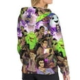 thumbnail image 2 of Cartoon-Ghostbusters Sweatshirt For Womens Fashion Hoodies Pullover Athletic Daily Hoody Hooded Clothing Gift X-Large, 2 of 7