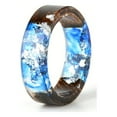 thumbnail image 3 of Bague en Résine de Bois Fait Main - Cadeau d'Anniversaire Parfait pour Femmes et Filles, 3 of 5