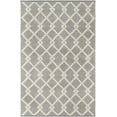 thumbnail image 3 of Jill Zarin Dorset English Manor Rug Gray Manor/Ivory 4' 1" x 6' 1" Rectangle Hand Made Geometric Modern Flatweave Perfect For Living Room Bed Room Dining Room Office, 3 of 6