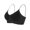 Black, variant on Turilly Bras Womens Solid Color Push Up Thin Strap Bra Wireless Breathable Everyday Underwear Everyday Bras