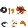 thumbnail image 2 of Gongxipen 1 Set of Halloween Fake Snake Poo and Cockroach Ornament Halloween Prank Toy, 2 of 7