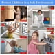 thumbnail image 4 of 2 Pcs Child Safety Window Locks, Adjustable Child Window Protection Locks, Strong Adhesive Fridge Lock for Door Lock Cupboard Cabinet Drawer Washer, 4 of 5