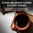 thumbnail image 2 of Folgers Half Caff Coffee K-Cup Pods, Medium Roast, 10 Count, 2 of 5