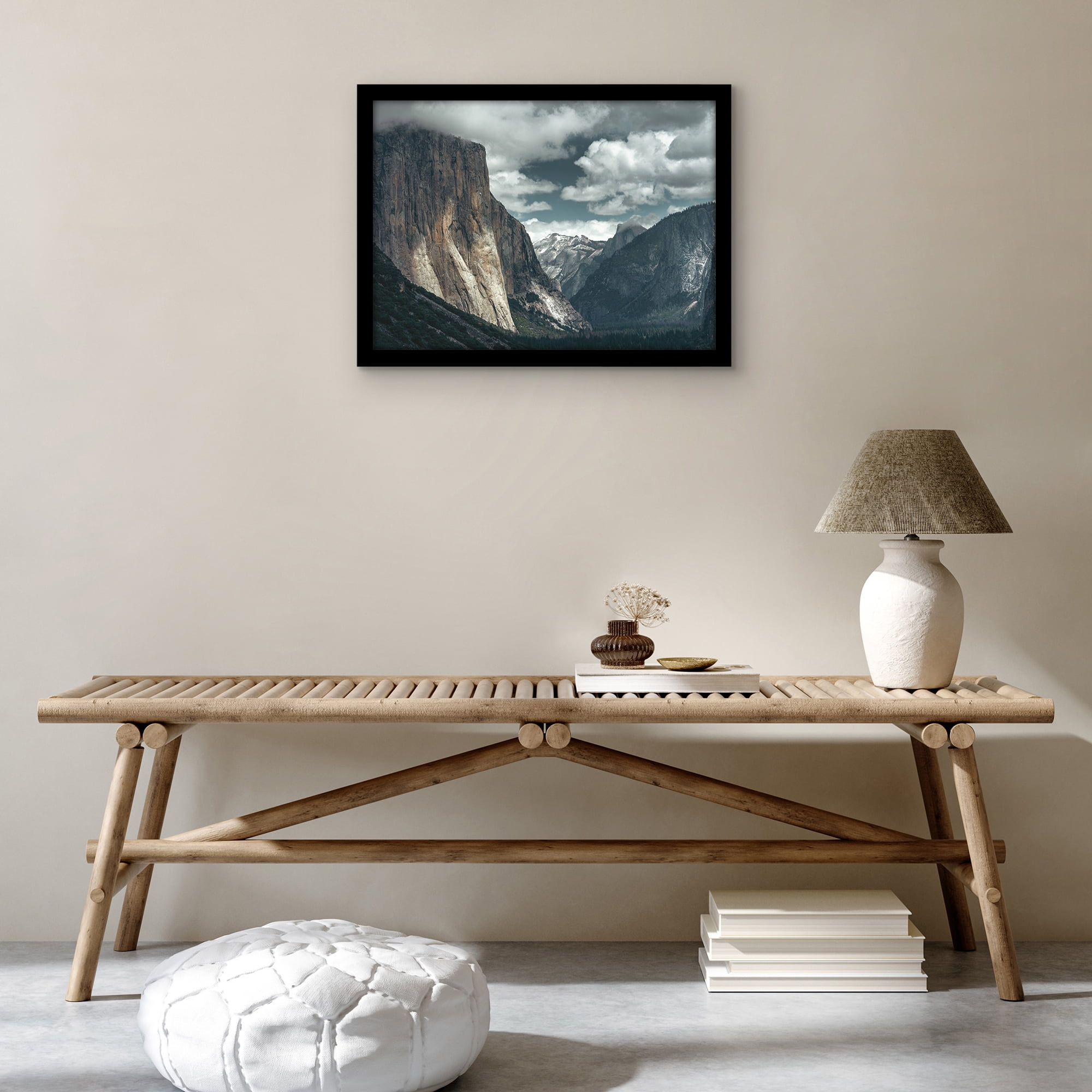 Americanflat 16x22 Picture Frame with Polished Plexiglass Wide Photo Frames Made Vertical Horizontal - Black