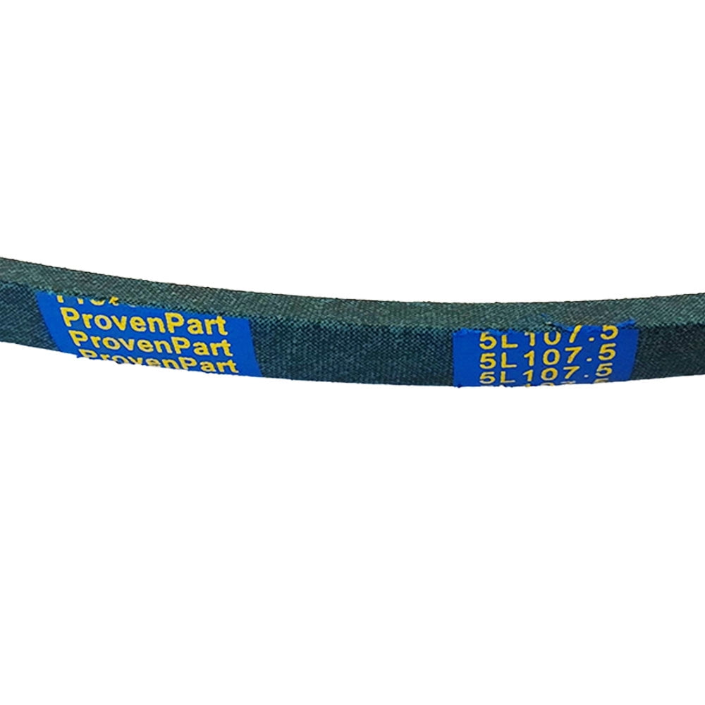 Proven Part Lawn Mower Belt Made With Covered  5/8" X 107.5"