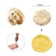 thumbnail image 5 of Cuadros Decorativos Cabezal de cobre en forma especial Cabezal de sello en relieve 3D clásico para tarjeta de boda (S), 5 of 8
