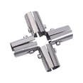thumbnail image 1 of Conector de tubería de acero inoxidable, accesorios de junta de abrazadera de tubo, conector de abrazadera de tubo 5 vías, 1 of 8