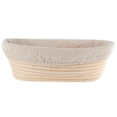 thumbnail image 3 of Bread Proofing Baskets Oval Shaped Dough Proofing Bowls w/Liners Perfect for Professional & Home Sourdough Bread Baking, 3 of 11