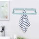 thumbnail image 5 of Multi-funcional montado en la pared de rebote toalla rack bolsa titular para baño cocina (azul), 5 of 8