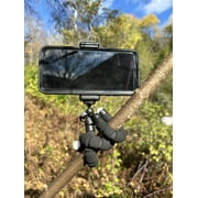 FlexiGrip Phone Stand - Flexible Phone Holder for Hunters - With bluetooth remote.