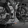 thumbnail image 4 of Extreme Max 5001.6412 Hitch-Mount Locking Adjustable 2-Bike Rack with Steel Wheel Trays, Tiltable & Collapsible ​- Fits 2" Receiver, 4 of 6
