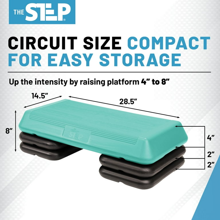 The Step Original Circuit Size Aerobic Platform, Nonslip Platform